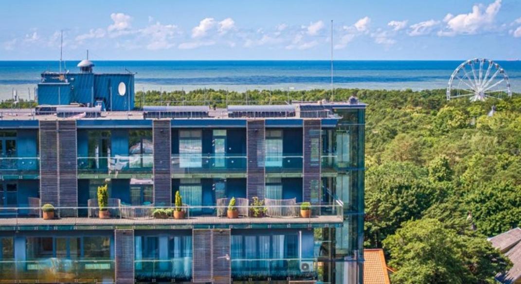 Palanga Sea View Appartement Buitenkant foto