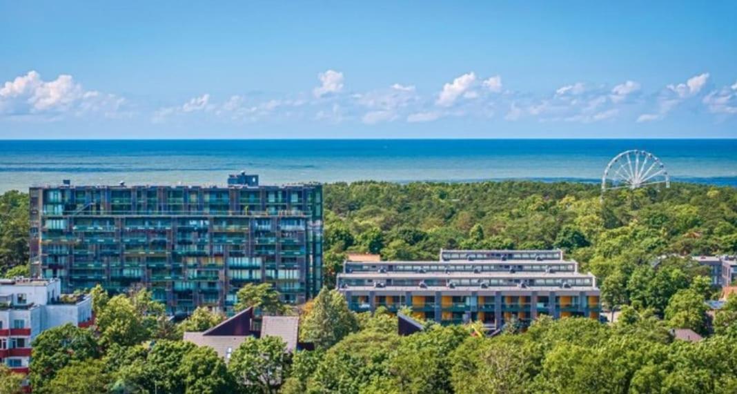 Palanga Sea View Appartement Buitenkant foto